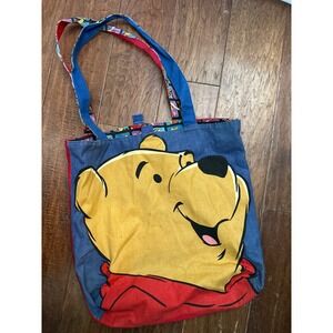 Vintage Disney Winnie the Pooh Tote Bag Reusable Shopping‎ Bag Large